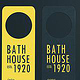 Bathhouse Doorhanger
