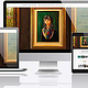 Webdesign für Kunstgalerie