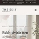 THE Edit Aesthetic – High-End Webflow UI/UX