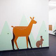 Wandgestaltung für den Kindergarten Fun & Care in Wien