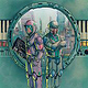 Vinyl Cover Draft – Model Citizens „Are Friends Electro?“ LP