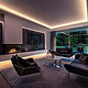 Wohnzimmer mit Kamin