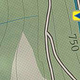 Kartendetail mit Wegsignaturen