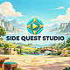 Side Quest Studio – KI-generiertes Bildkonzept