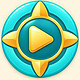 Side Quest Studio – Icon, KI-generiert