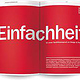 Produktfolder „Einfachheit“.