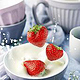 Erdbeeren Moodaufnahme