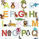 Illustration Kinder Tier ABC