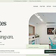 Startseite der Zahnarzt-Website, eigenes Beispielprojekt