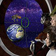 Weltraumszene