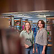 Porträt in der Bibliothek